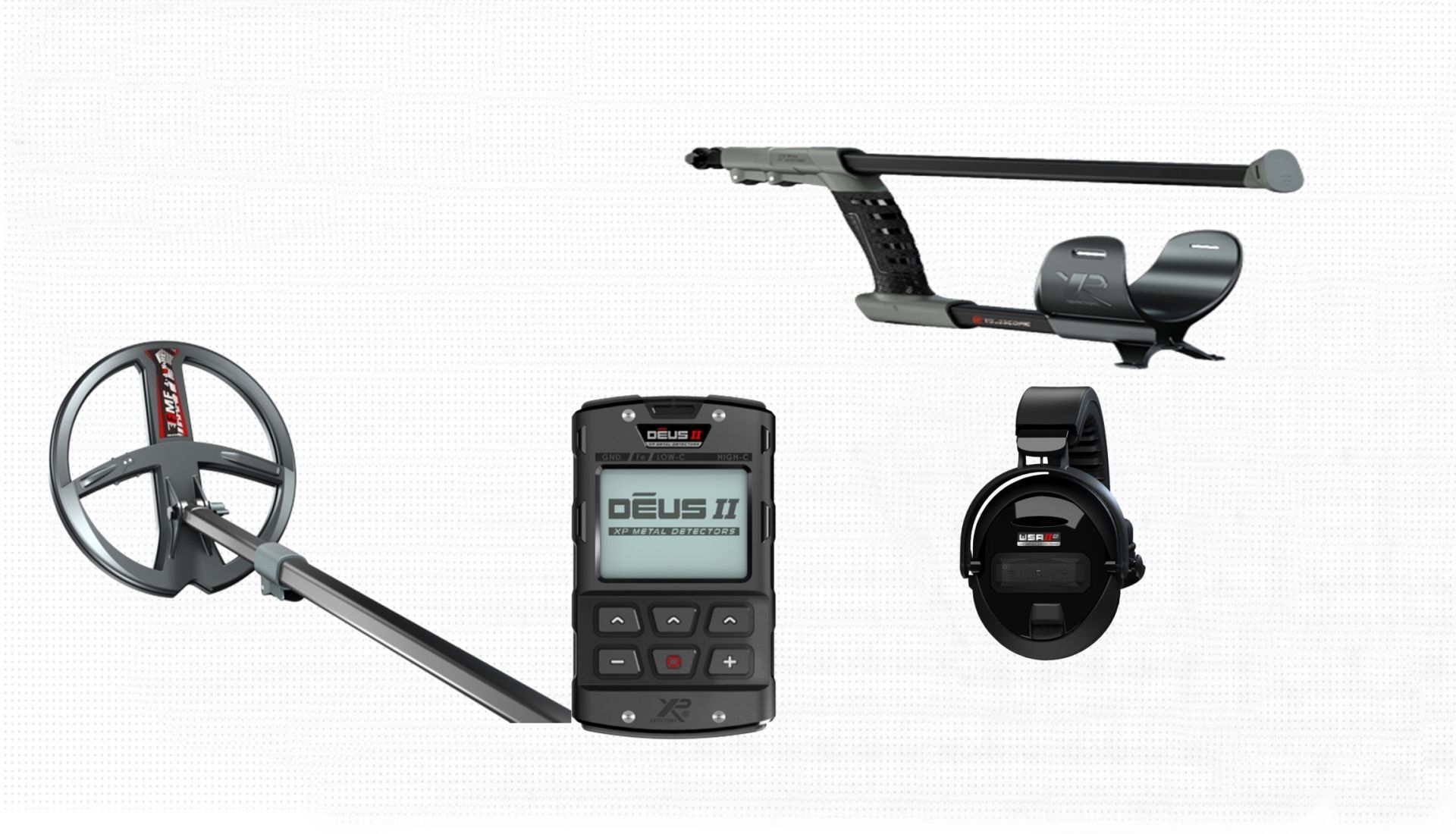 Deus II 28cm FMF Başlık, Ana Ünite, WSA2XL Kulaklık