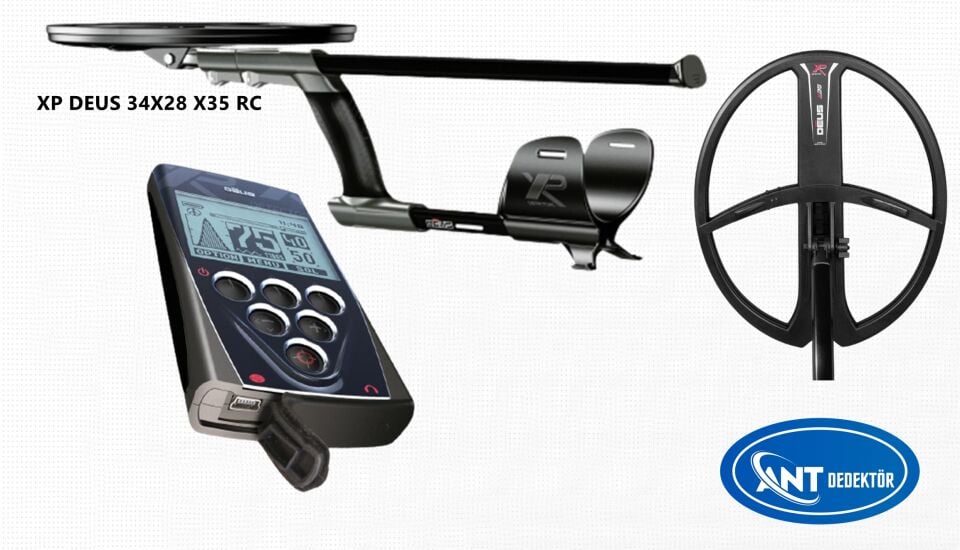 Deus Dedektör - 34x28cm X35 Başlık ve Ana Kontrol Ünitesi