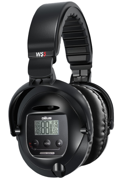 Deus Dedektör - 22,5cm X35 Başlık, WS5 Kulaklık