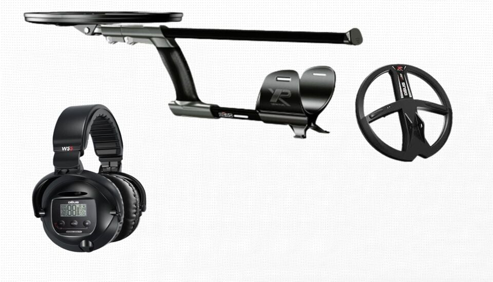 Deus Dedektör - 28cm X35 Başlık, WS5 Kulaklık