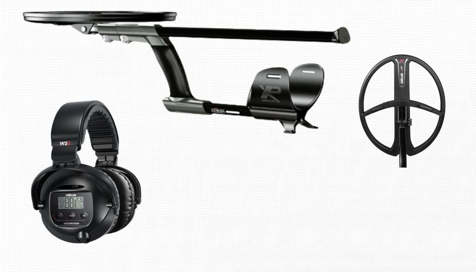 Deus Dedektör - 34x28cm X35 Başlık, WS5 Kulaklık