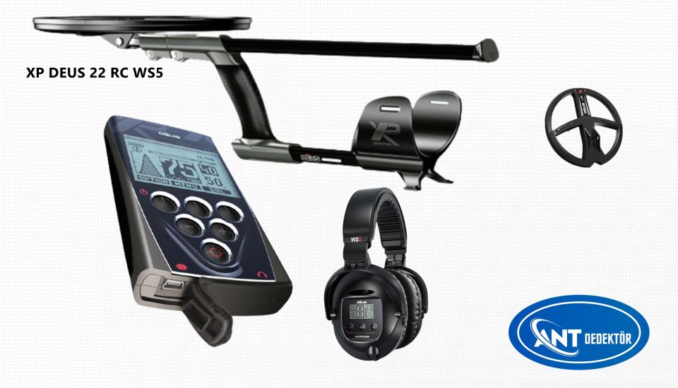 Deus 22,5cm X35 Başlık, WS5 Kulaklık, Ana Kontrol Ünitesi