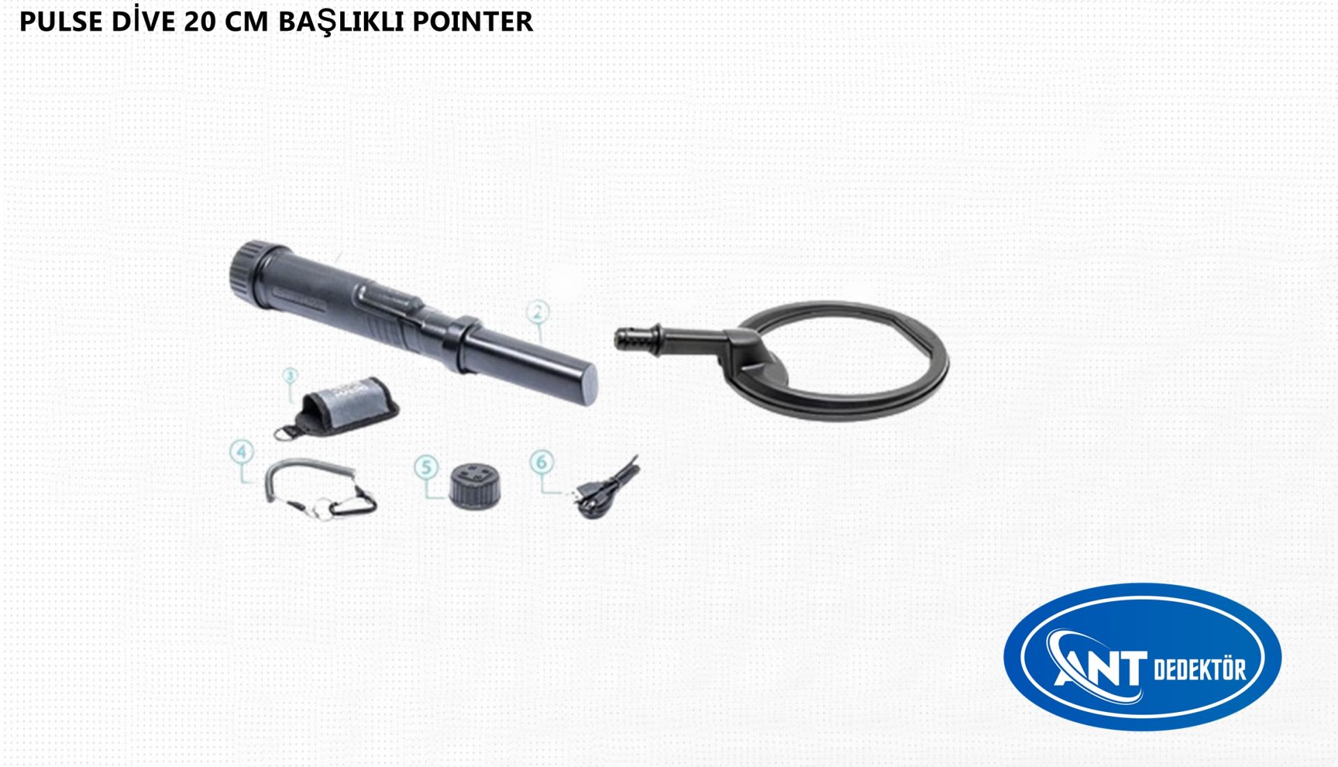 PulseDive Pointer - 20 cm Büyük Başlıklı Set