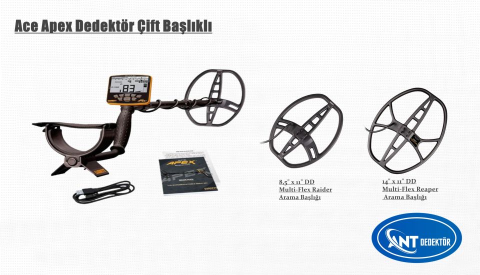 Ace Apex Dedektör Çift Başlıklı
