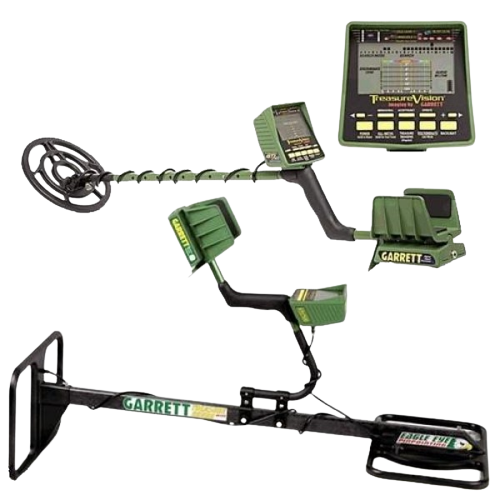 Garrett GTI 2500 Define Dedektörü Treasure Hound Eagle Eye Depth Multiplier Paket (9,5 inch ve EagleEye Başlık)