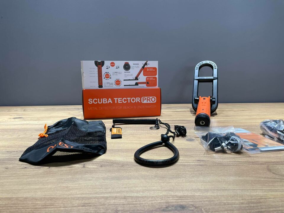 Scuba Tector PRO Su Altı Dedektörü - Sahil Arama Dedektörü