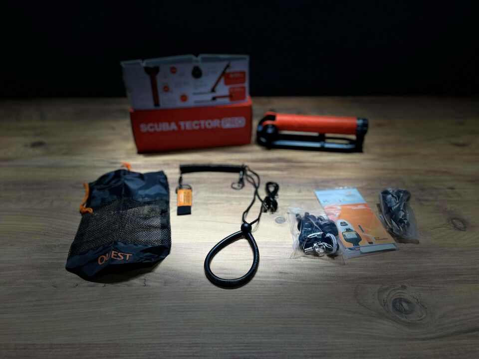 Scuba Tector PRO Su Altı Dedektörü - Sahil Arama Dedektörü