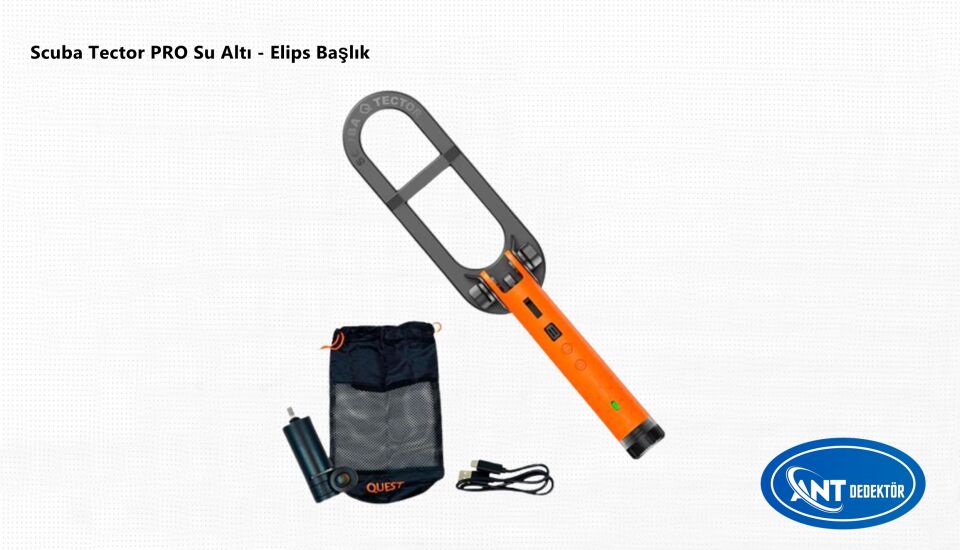Scuba Tector PRO Su Altı Dedektörü - Sahil Arama Dedektörü