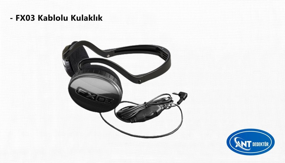 XP Dedektör - Fx03 Kablolu Kulaklık