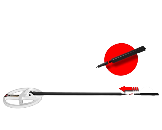 DEUS + ORX Dedektör - 22,5cm HF Başlık