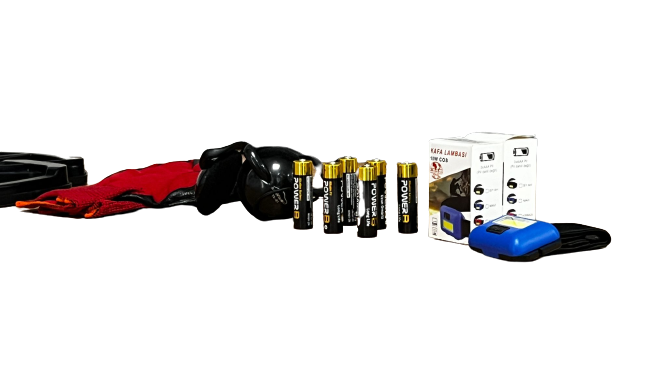 Rdr Deep Pro Dedektör Çanta Pointer tepe Lambası Eldiven Kulaklık Hediye