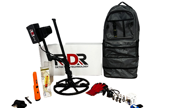 Rdr Deep Pro Dedektör Çanta Pointer tepe Lambası Eldiven Kulaklık Hediye