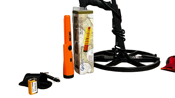 Rdr Deep Pro Dedektör Çanta Pointer tepe Lambası Eldiven Kulaklık Hediye