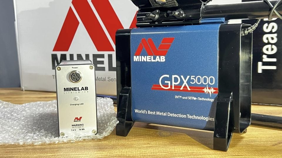 Minelab GPX 5000  Cam Gibi Sıfırdan Farksız