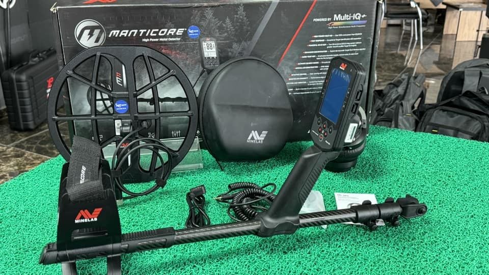 Minelab Manticore Cam Gibi Temiz