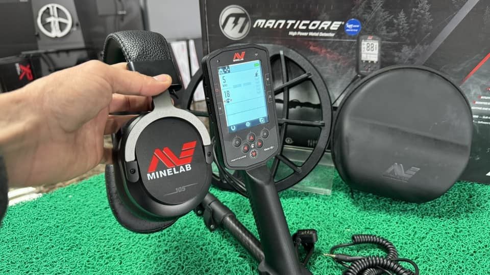 Minelab Manticore Cam Gibi Temiz