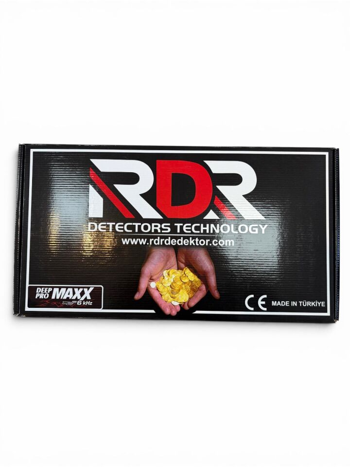 RDR Maxx Derin Arama Dedektörü - 6 kHz 32cm Başlıklı