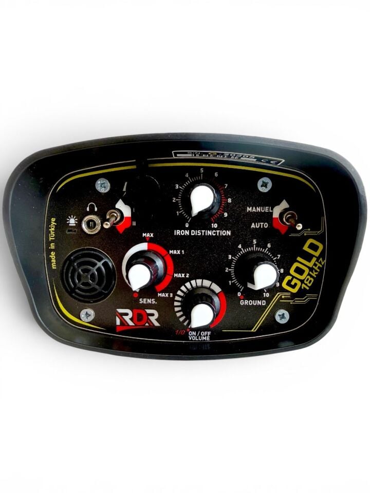 Rdr Gold Dedektör Altın Dedektörü - 18khz 32cm Başlıklı